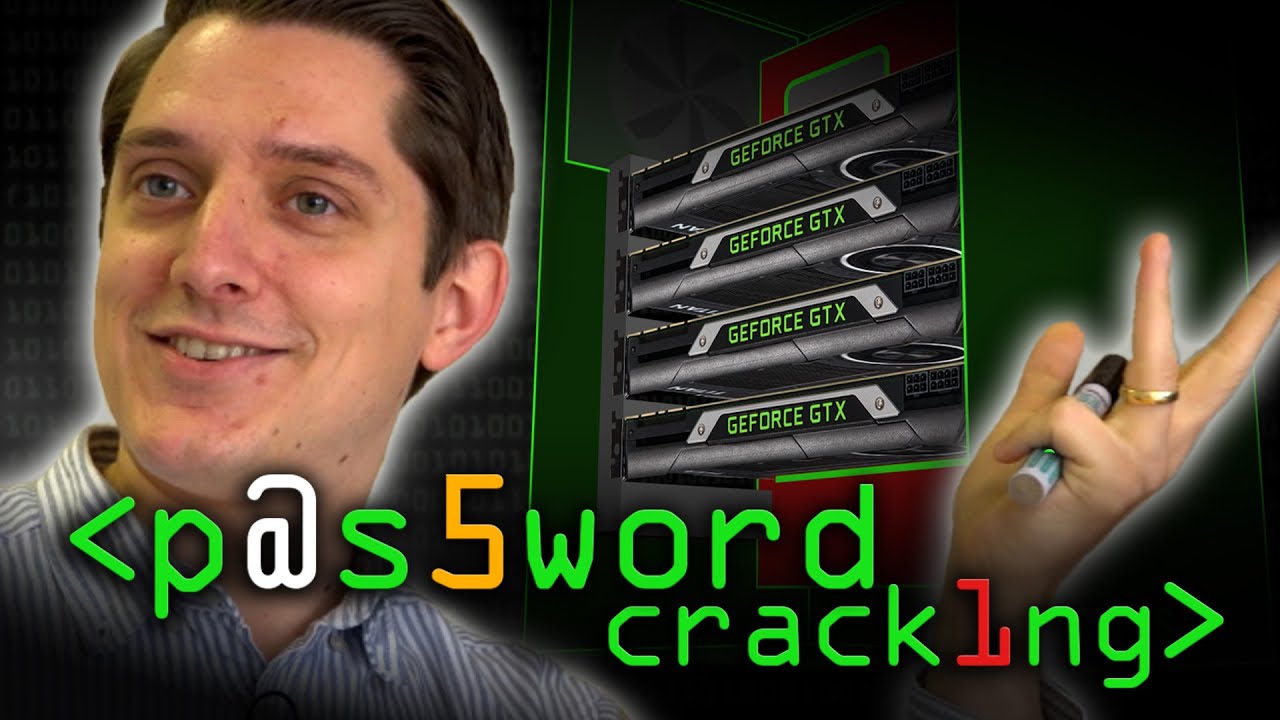 Password cracking demo video