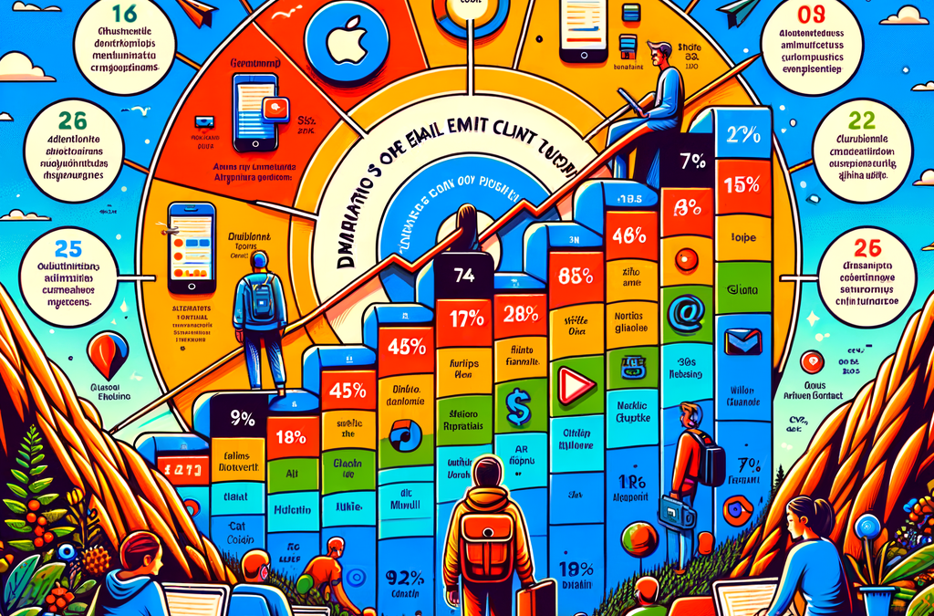 2017 Email Client Market Data Infographic