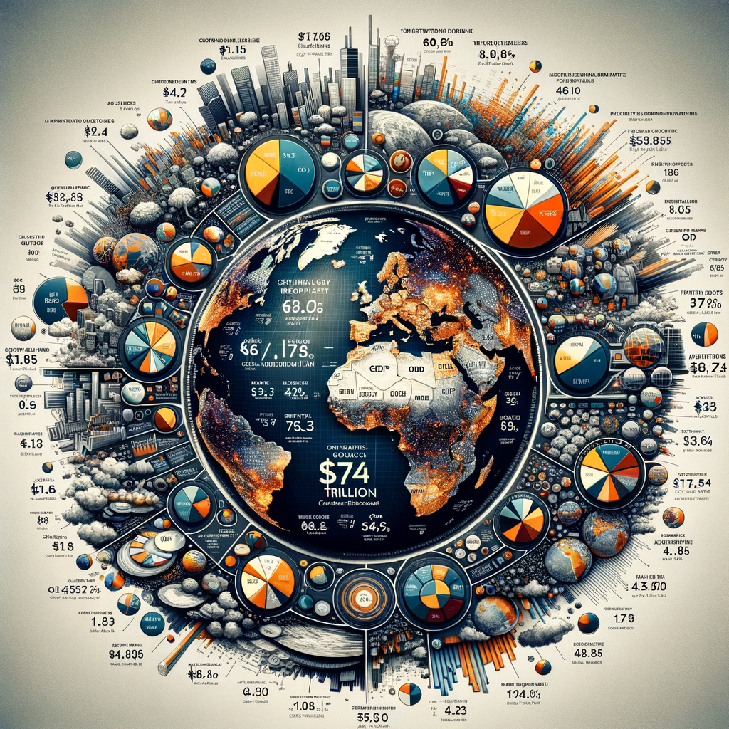Global Economy’s $74T Value in a Single Chart