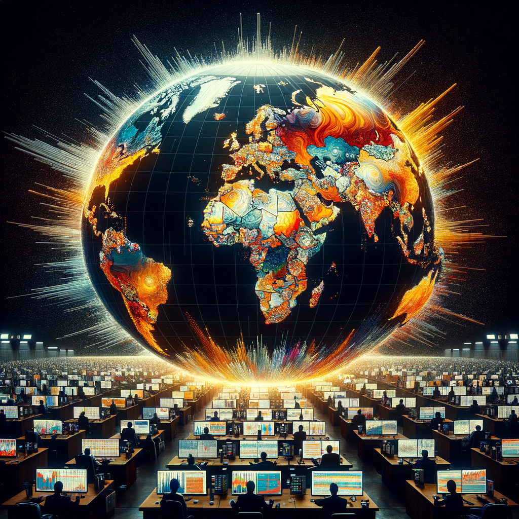 Global Economy Depicted in a Single Visual