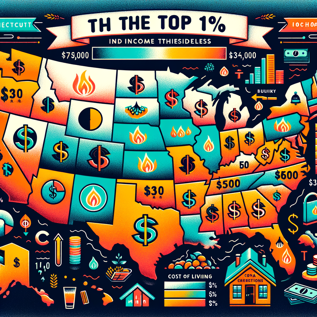 Income Thresholds for the Top 1% Across US States