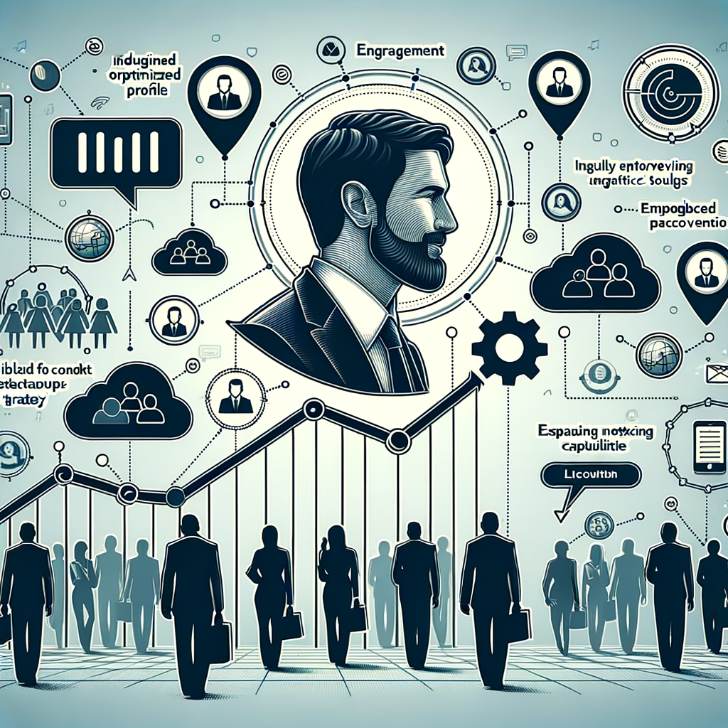 LinkedIn Power User Strategies in an Infographic