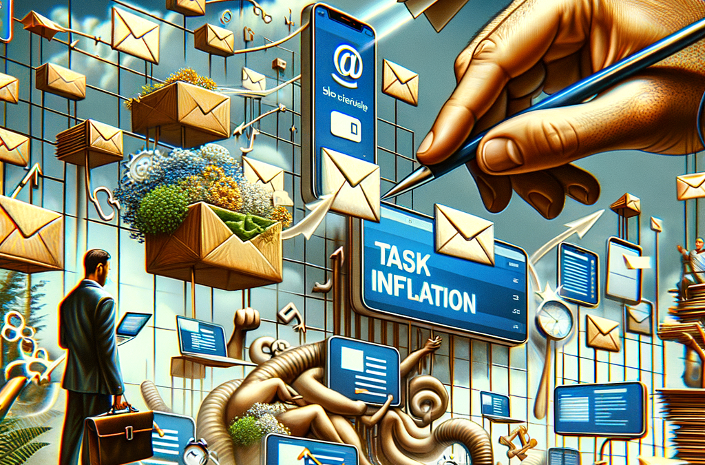 Task Inflation and Email Overload in Remote Work