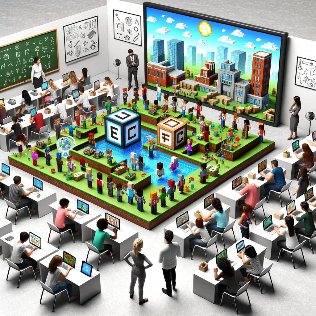 Minecraft Game Turns Educational Tool