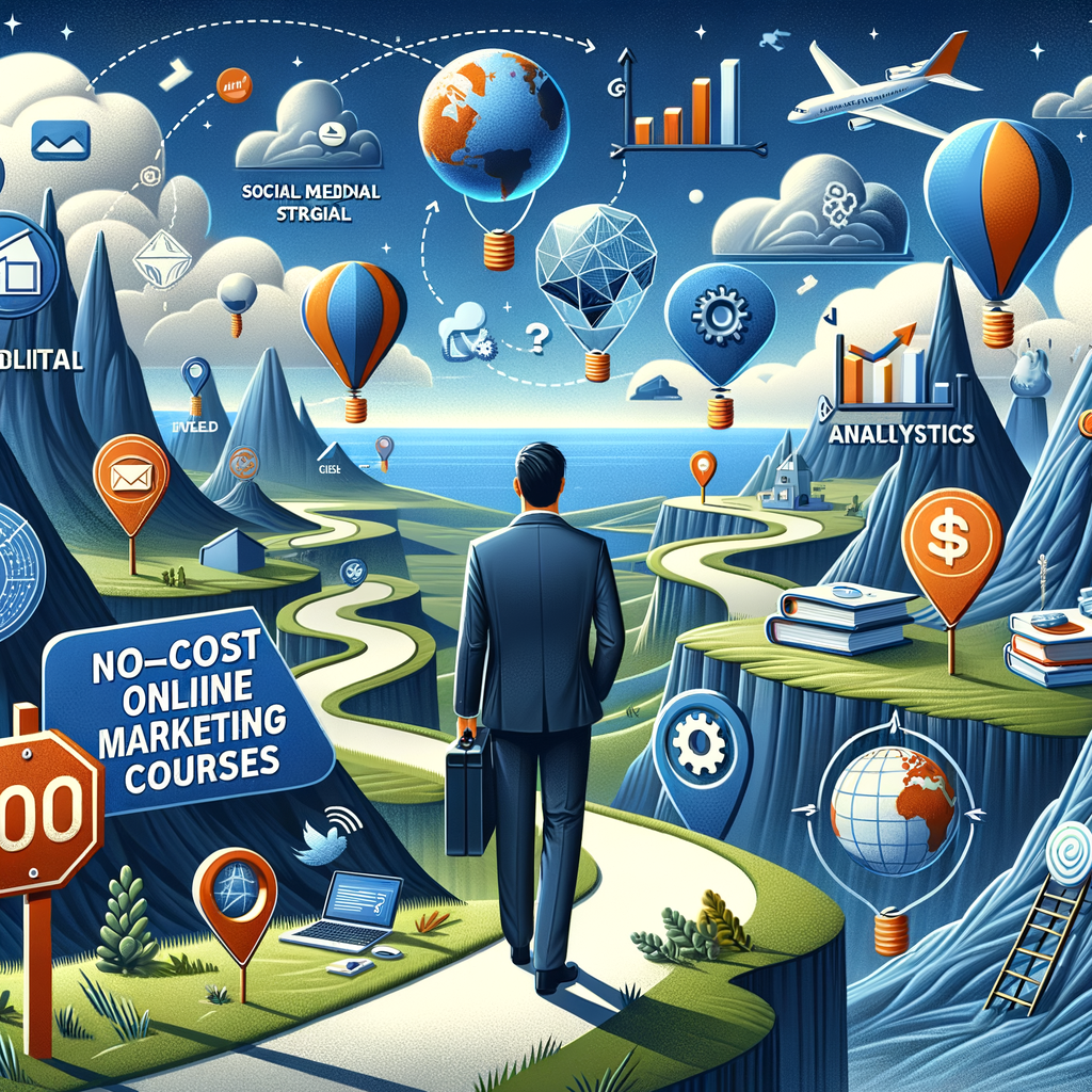 Explore Top 10 No-Cost Online Marketing Courses