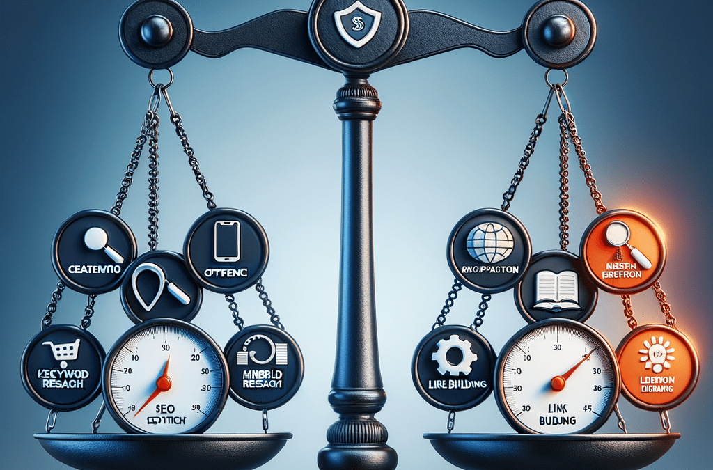 Top SEO Tactics: Effectiveness vs Difficulty