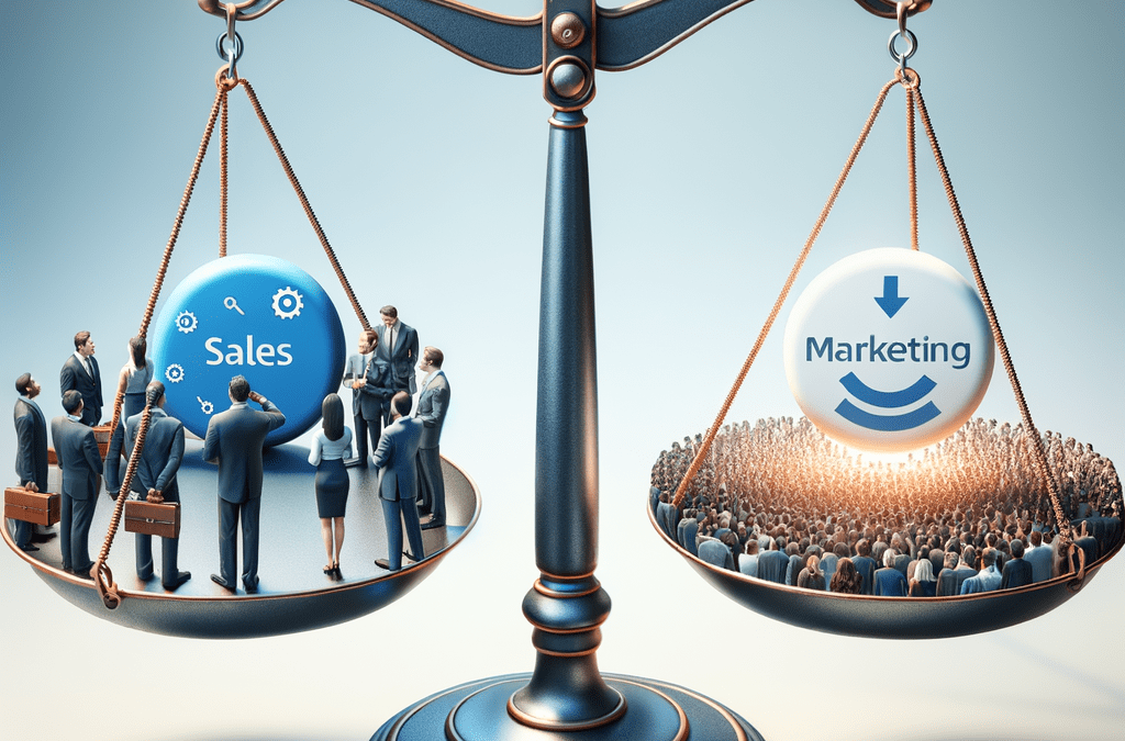 Distinguishing Sales from Marketing Strategies
