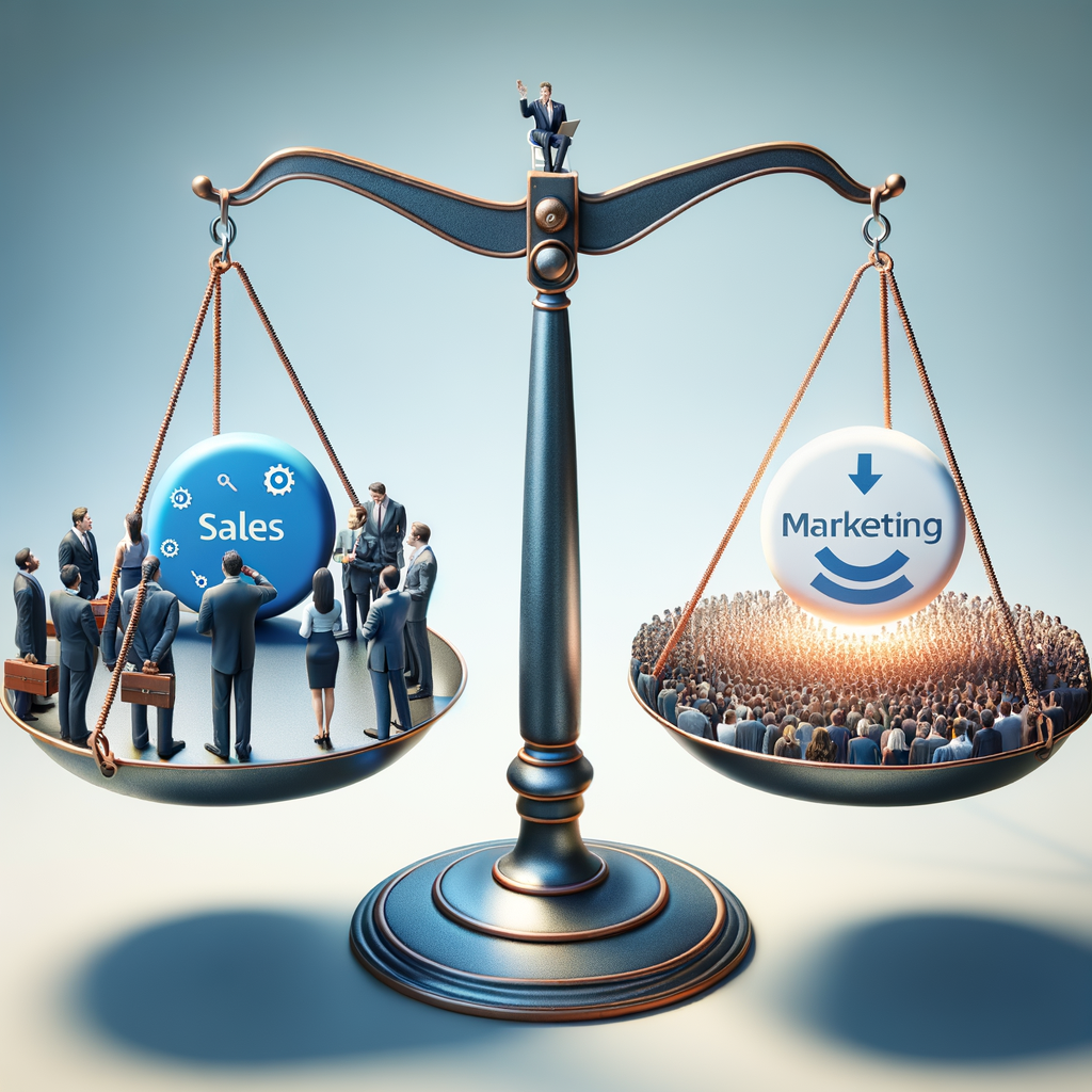 Distinguishing Sales from Marketing Strategies