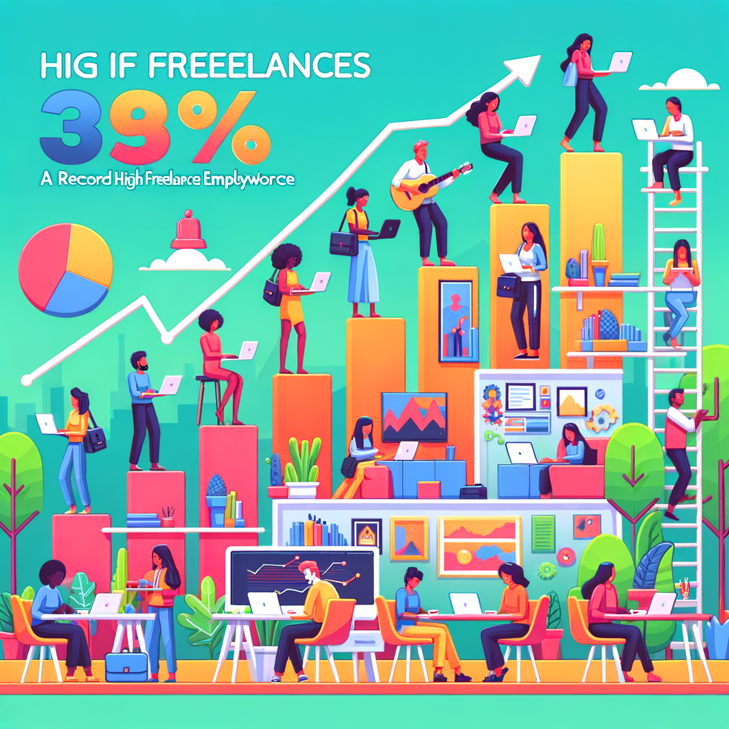 39% of US Workers Freelance, Setting a Record