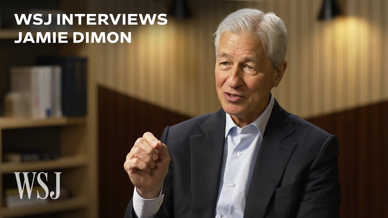 JP Morgan CEO – Short Interview: Thoughts on US Economic Stability | WSJ