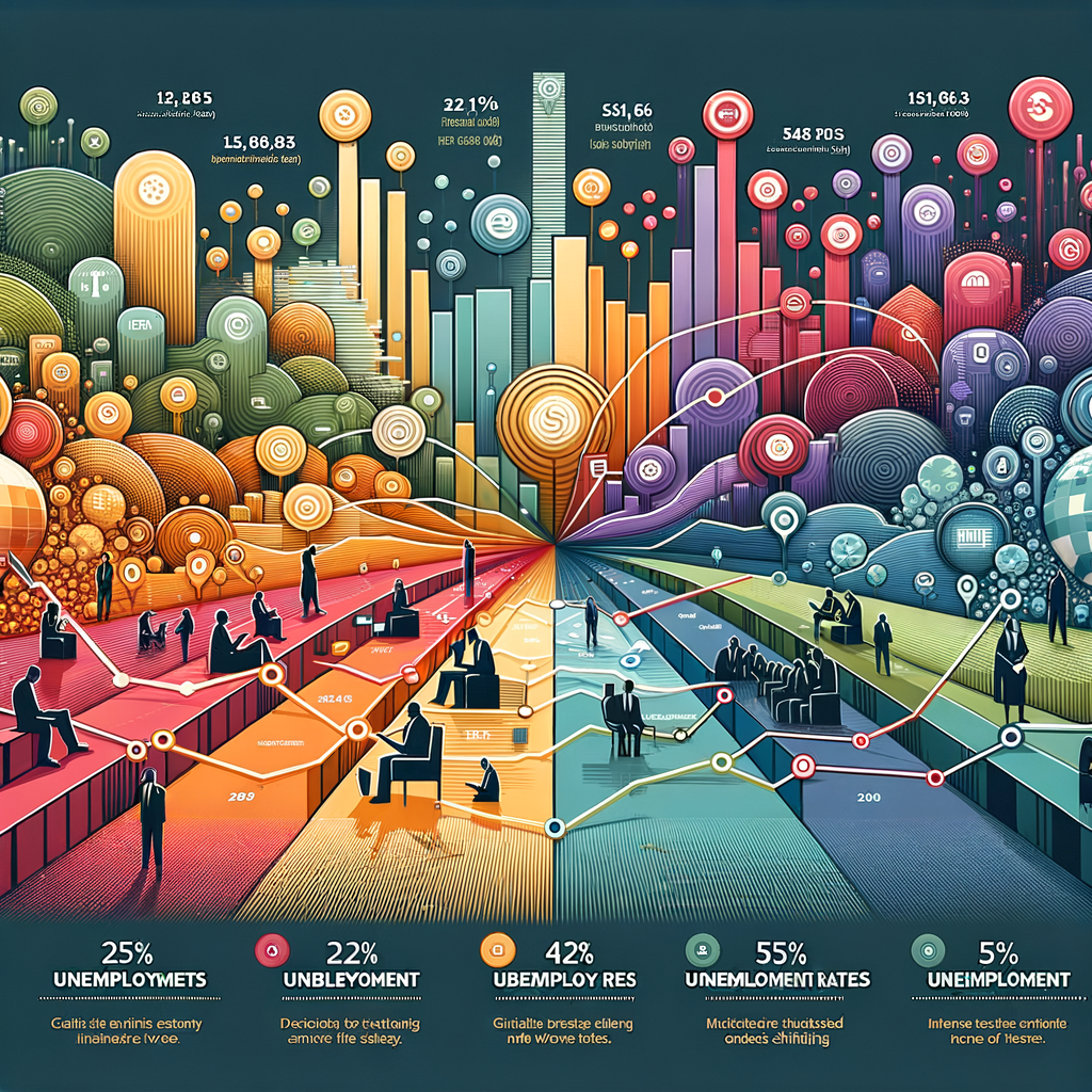 US Jobless Rates by Sector Visualized