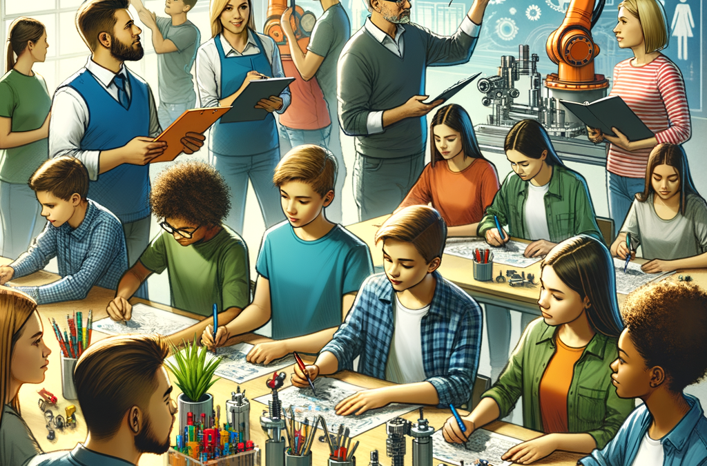 Engaging Middle and High Schoolers with Manufacturing STEM