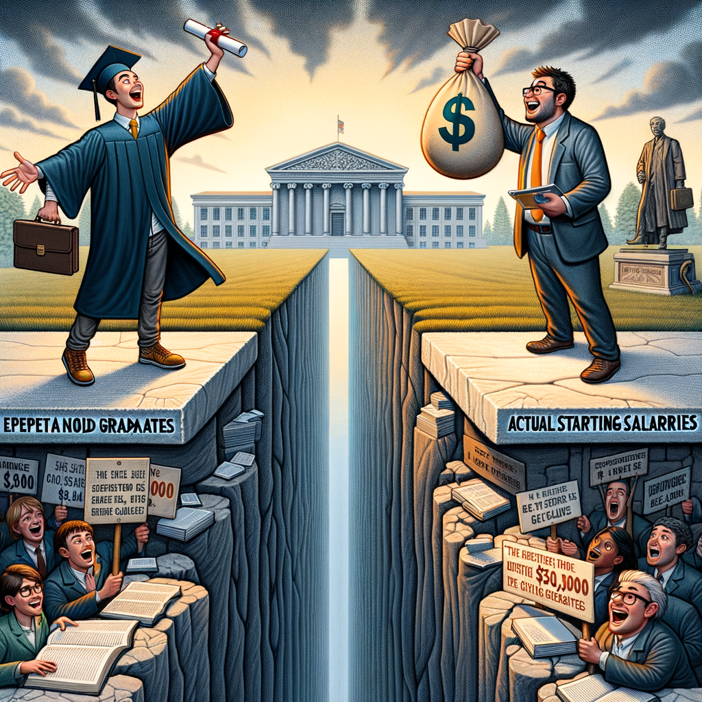 Grads Overvalue Starting Salaries by $30K