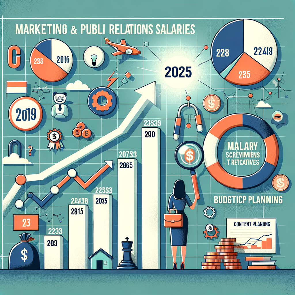 2025 Salary Outlook for Marketing and PR Roles