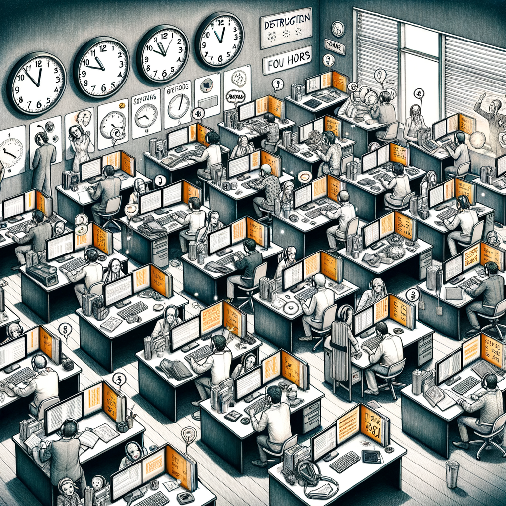 Employees Face Up to 275 Daily Interruptions