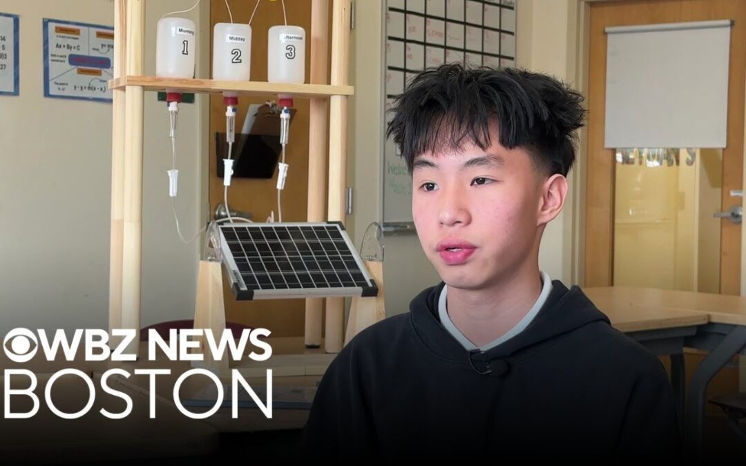 Worcester 7th Grader Gains National Recognition for Solar Invention